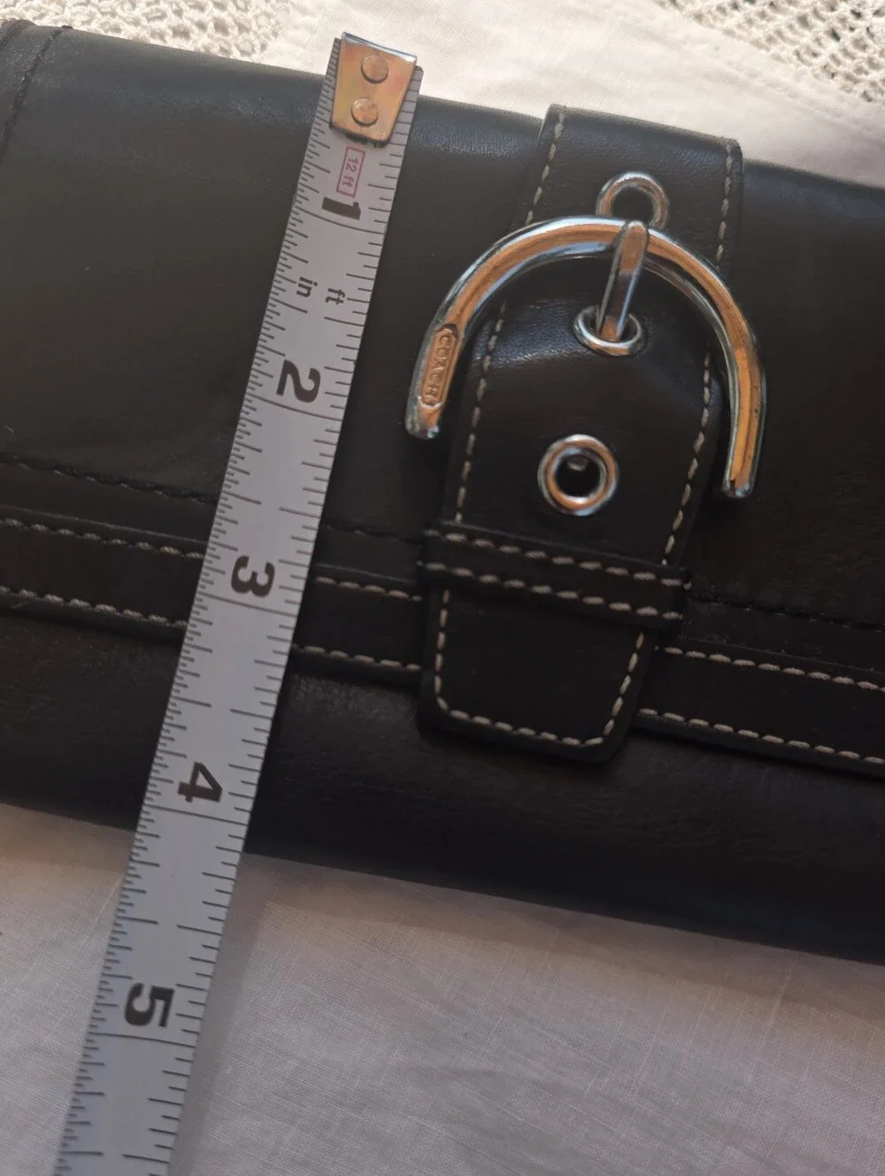 Coach Vintage Buckle Wallet